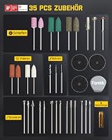 Fanttik F2 Master Mini Akku-Multifunktionswerkzeug, NeoPulse Motor, 5 Geschwindigkeiten, Revostor-Hub, 35 Zubehörteile, Elektrowerkzeug zum Polieren, 3D-Druck, Bohren, Gravieren – Ansicht 8