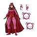 Produktbild Hasbro Marvel Legends Series Scarlet Witch, Retroverpackung, 15 cm große Action-Figur, 4 Accessoires, F5884, Multi