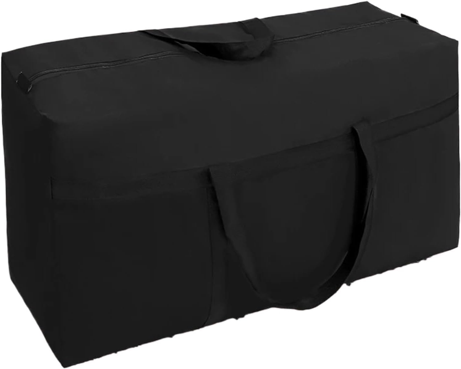 ZGHNASHUN Waterproof Bag Waterproof Storage Bags Extra Large Moving Luggage Laundry Shopping Bag Quilt,Dust-Proof And Removable,Sturdy,Travel(Black,80x45x25cm)
