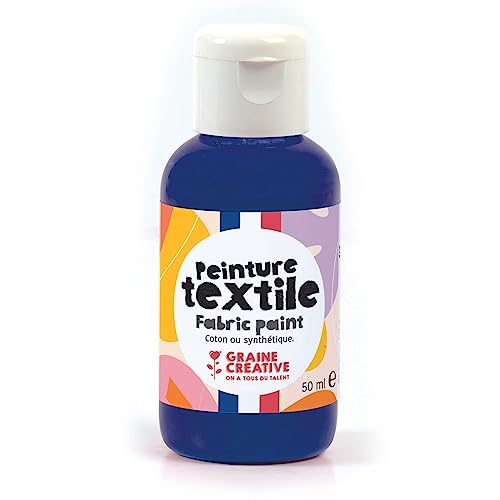 Graine Créative Teinture textile 50 ml - Bleu marine