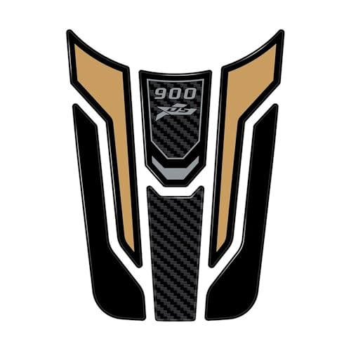 Kit protection réservoir autocollant moto Valico 900 DSX 2024 noir
