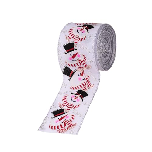 ホリデーリボンセット クリスマスデコレーション用 ツリートリミング ギフトラッピング生地 パーティー用品 再利用可能なツール 持続可能なパーティーリボン