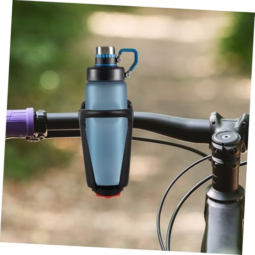 Soporte de botellas ajustable para manillar que evita caídas en moto 5