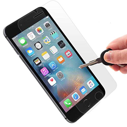 âš¡ [ PREMIUM ] Apple iPhone 7 Plus Tempered Glass Screen Protector - Shield, Guard & Protect Phone From Crash & Scratch - Anti Smudge, Fingerprint Resistant, Shatter Proof - Best Front Cover Protection