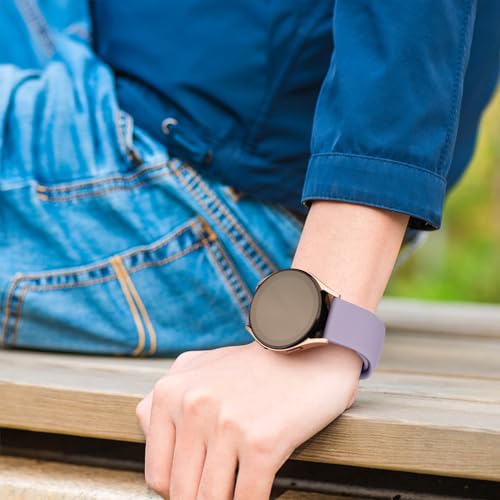 Image of Tobfit Straps for Amazfit Bip /Bip 3 /Bip 3 Pro /Bip /Bip U /Bip U Pro Watch Strap, 20mm Silicone Breathable Replacement Strap for Amazfit GTR 42mm / GTS 2 Mini /2 /2e /3 /4 /4 Mini