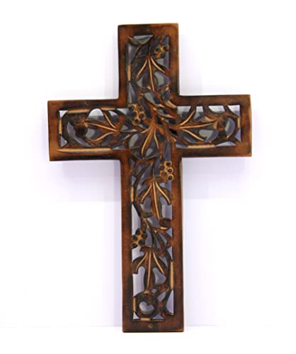 eSplanade Handmade Holy Lord Jesus Christ on Cross Holy Cross for your Home or Workplace.