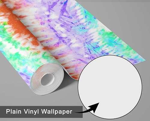 Papier peint vinyle imperméable multicolore et amovible pour décoration murale - 7