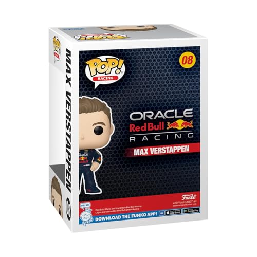 Figurine Funko Pop Racing S4 Formula 1 Max Verstappen avec casque - vue 4