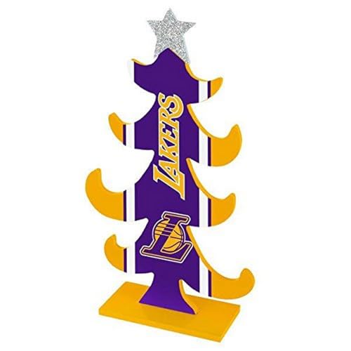 Los Angeles Lakers Arbre en Bois sculpté au design minimaliste