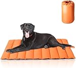 Cheerhunting Outdoor Dog Bed Portable Travel Dog Bed Extra Large Dog Mat Cat Mat Orange Oversize Waterproof Dog Mat Pet Mat