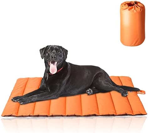 CHEERHUNTING Outdoor Dog Bed, Waterproof, Washable, Large Size, Durable, Water Resistant, Portable and Camping Travel Pet Mat