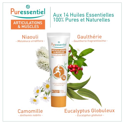 Puressentiel Gelenk- und Muskelgel 60 ml zur Schmerzlinderung