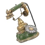 Retro-telefondekor – vintage- und schickes design, perfekt für verschiedene wohneinrichtungen, vielseitig einsetzbar auf einem weinschrank, schreibtisch, fenster, dekoratives telefon