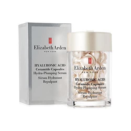 Elizabeth Arden Hyaluronic Acid Ceramide Capsules, Cápsulas de ácido Hialurónico, Sérum Hidratante Rellenador, 30 cápsulas