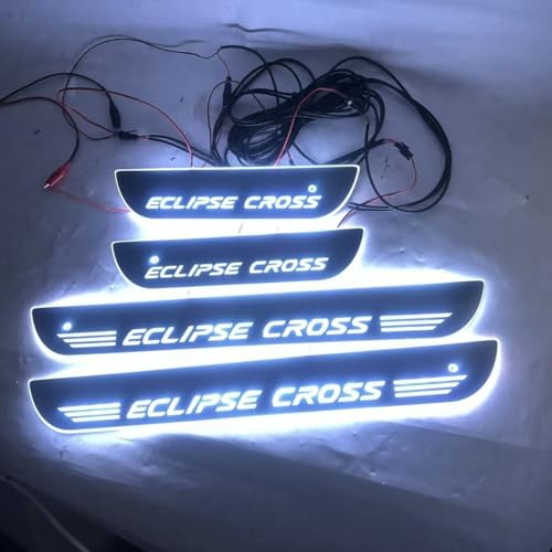 �G�N���v�X�N���X �X�J�b�t�v���[�g �L�b�L���O �X�e�b�v�K�[�j�b�V�� LED����� �A�N������ �h�A�X�e�b�v�v���[�gLED���� 4���t���Z�b�g�����p�[�c [���s�A���i] (�z���C�g)