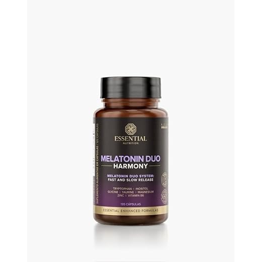 Melatonina Harmony 120Caps - Essential Nutrition