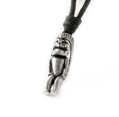 Vietguild Aboriginal Silver Pewter Charm Necklace Pendant Jewelry
