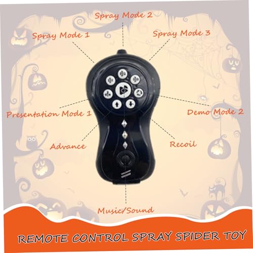 Araignée télécommandée robot à spray pour animer vos soirées d'Halloween - 6