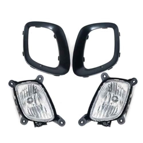 BTGYUI Car Fog Lights for Kia for Picanto 2015 2016 2017 Daytime Running Light Drl Fog Lamp Front Bumper Fog Light Cover Car Fog Lights 865271Y540 865281Y540,1 Set