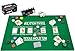 Produktbild Engelhart - 320900  Komplettes Poker-Set  Metalldose mit Matte, 200 Chips (4 g), 2 Kartenspiele, Dealer-Knöpfe, kleine und große Blinde + Spielregeln