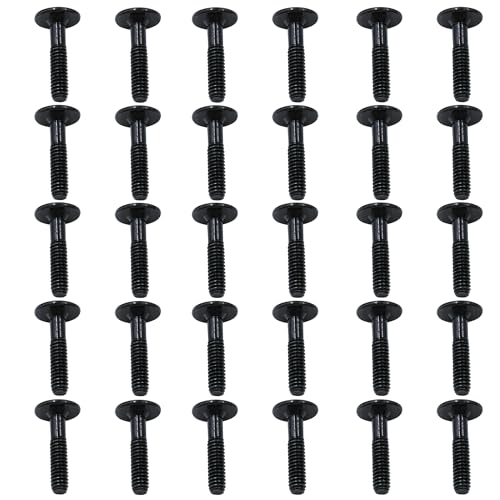 1/4-20 x 3/4″ Flat Head Socket Head Screw,Fully Threaded Hex Drive Countersunk Furniture Connector (30pack)