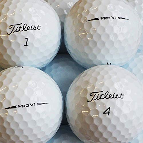 Titleist 25 piłek do gry w golfa Pro V1 – jakość AAA/AA