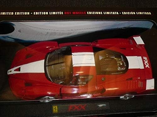 シリアルNo付フェラーリ FXX Mシューマッハ仕様 1/18 ホットウィール