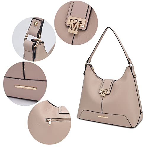 Image of MKF Collection Hobo Bag for Women & Wristlet Wallet Set, Vegan Leather Handbag Purse Set, Shoulder bags by Mia K