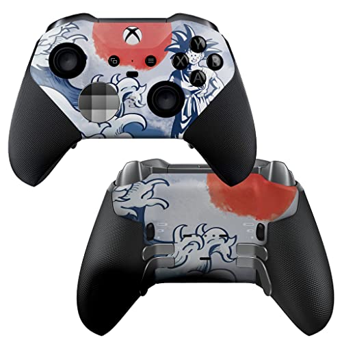 DreamController Gokku X-box Elite Controller Series 2 Limited Edition Custom Elite Series 2 Controller for X-box One/Series X/S. Made with Advanced Hydro-Dip Paint Technology(Not Just a Skin)