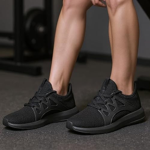 Womens Mens Slip On Walking Shoes Non Slip Running Shoes Breathable Workout Lightweight Gym Sneakers2