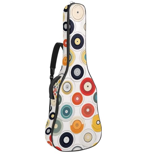 Sac universel pour guitare acoustique étanche multicolore 42.9 pouces