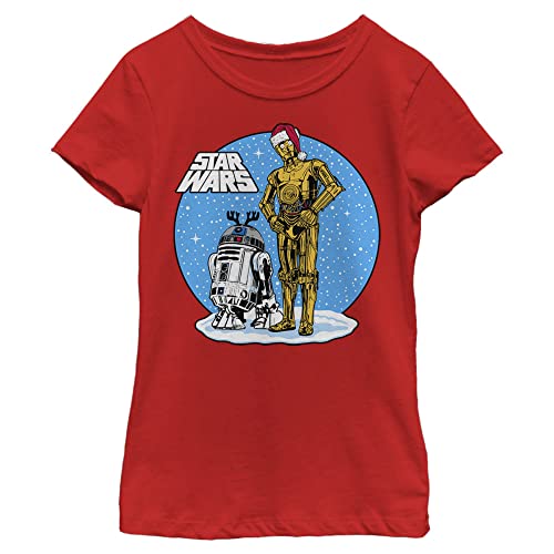 T-shirt Star Wars fille rouge XL : fini le pull de Noël trop chaud
