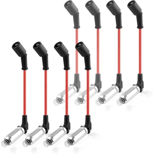 Juego de cables de bujía 48322R de 10mm para coche Hummer H2 2006 a 2009