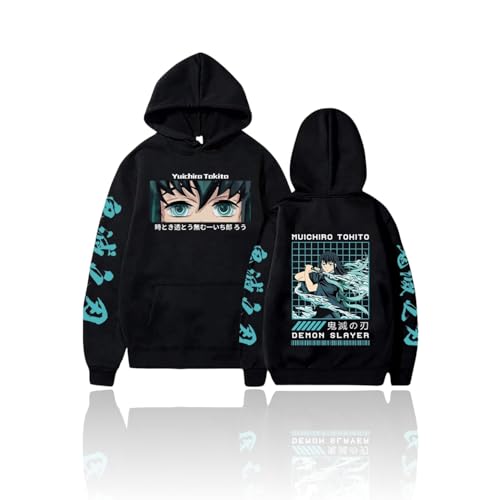 Anime Hoodies for Men Women - Thick Cool Designer Graphic Sweatshirt Winter Summer Comfy Jacket Gym Jogger Sweat Suit