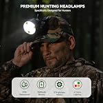 Coon Hunting Headlight for Hog Predators Hunter Head Lamp, Camo Cap - Image 4