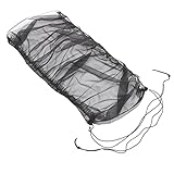 Yardwe Breathable Nylon Mesh Bird Cage Cover for Round and Square Cages Convenient Cleaning for Parakeets and Parrots and Design