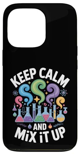 Keep Calm Science Lab �������w �X�}�z�P�[�X iPhone 13 Pro �p