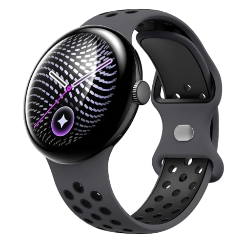 HAYONLIY Google Pixel Watch 5/4/3/2/1 45mm 41mm�o���h�ɑΉ� | �\�t�g�V���R���ʋC���X�|�[�c�X�g���b�v���X�g�o���h �j�����p
