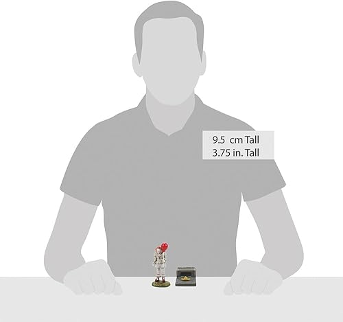 Miniatura 4 de Department 56 Snow Village Accessories Halloween IT Chapter Two Pennywise and The SS Georgie - Juego de figuras de 3.75 pulgadas, multicolor
