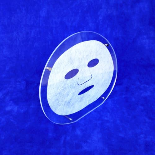 Présentoir acrylique masque transparent support rangement maison