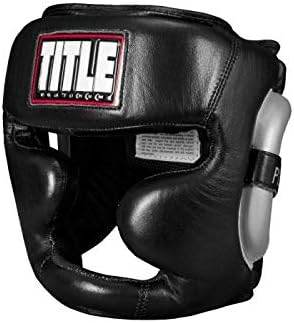 Title Boxing Platinum Premier Full Training Headgear 2.0 - Boxing, MMA, Muay Thai Headgear, Adults