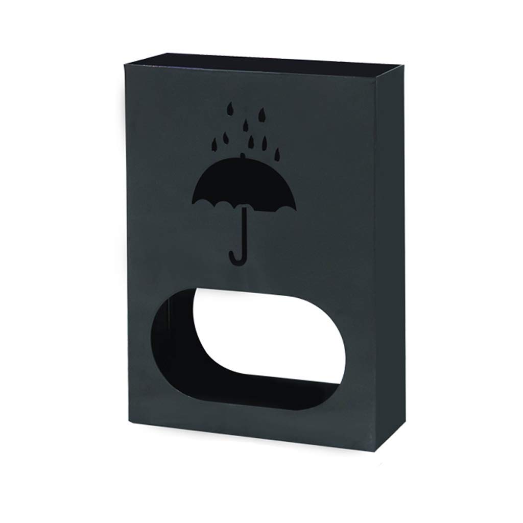 BHFPFZA Metal Umbrella Stand Holder for Hotel Lobby Household Storage Black