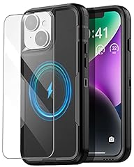 Black with Glass Protector_Magsafe Function