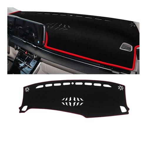 Tapis de tableau de bord Kia Carnival KA4 anti-reflet soleil LHD