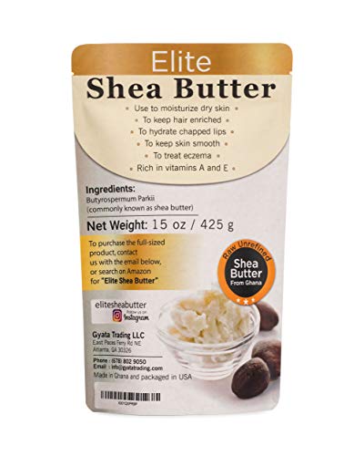 Amazon Com Elite Shea Butter Raw Unrefined Shea Butter From Ghana Includes A Free Recipe On How To Make A Body Butter Beauty