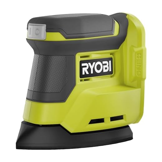 Ryobi P401 One+ 18-Volt Corner Cat Finishing Sander w/ Included Sandpaper (Battery Not Included / Sander Only)