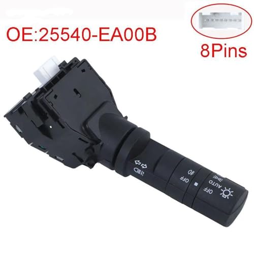 Commutateur de Clignotants Nissan à Conduite Souple - Commande Volant 25540EA00B