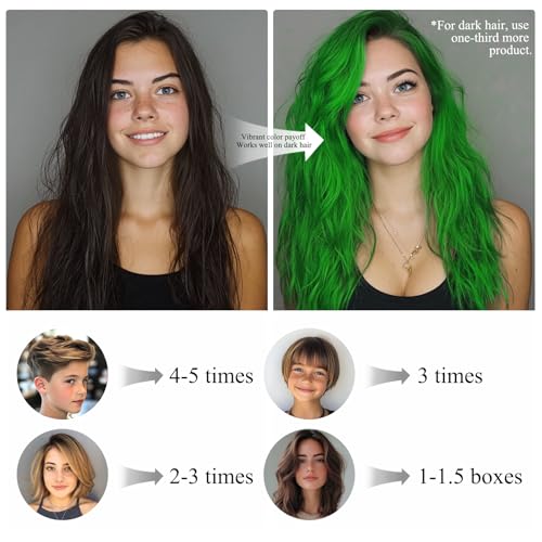 Image of Green Temporary Hair Dye Wax Natural Instant Hair Color Wax Pomades 4.23 oz, Hair Styling Clay for Party, Cosplay, Halloween, Christmas
