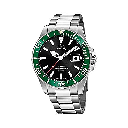 JAGUAR Analogique J860/H montre bracelet acier étanche pour homme élégant