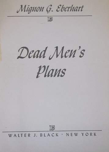 Dead Man's Plans B000QPNFTM Book Cover